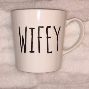 wifey coffee cup