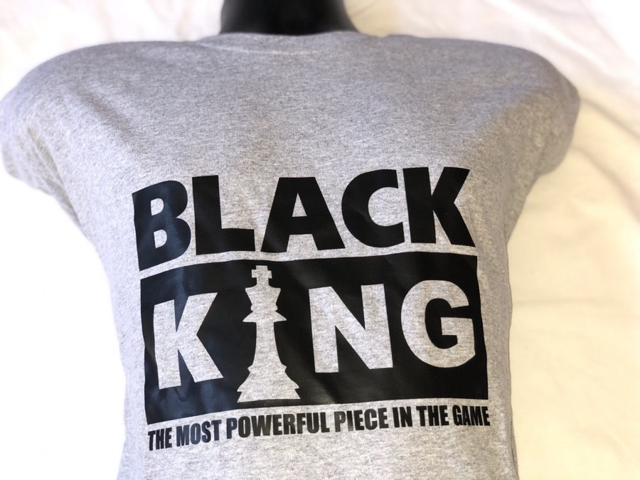 Black King The Most Powerful Piece In The Game Chess T-Shirt